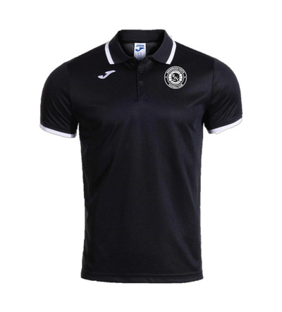 RWYFC Coaches Combi Premium Polo Black/White With Printed Badge JNR