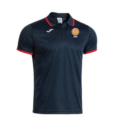 HTFC Coaches Combi Premium Polo Navy/Red JNR