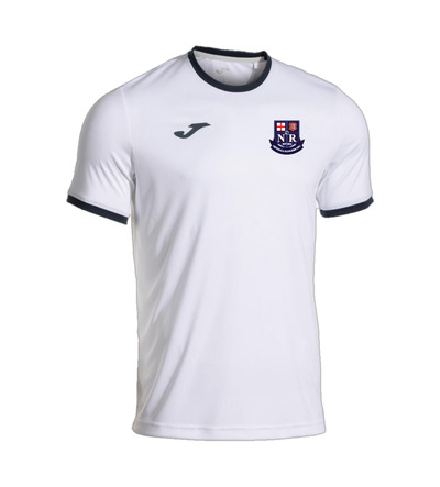 Newhall Rangers Combi Premium T-Shirt White-Navy SNR
