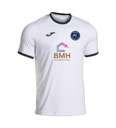 Langley Mens Combi Premium T-Shirt Wht/Nvy SNR