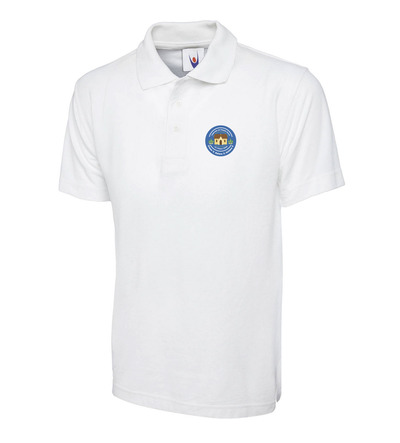 Coopersale Uneek Polo White with or without School Crest