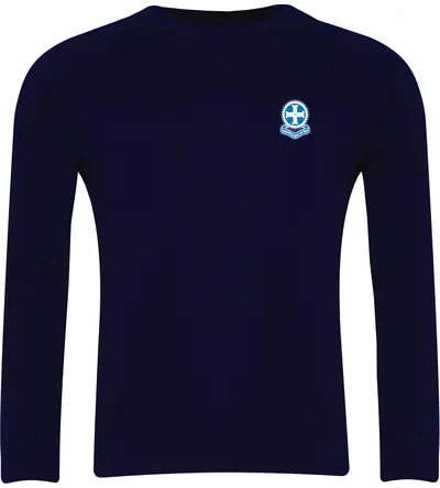 Passmores Cotton Crew Neck Sweatshirt Navy