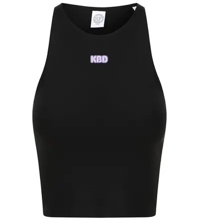 KBD Dance Crop Top Black