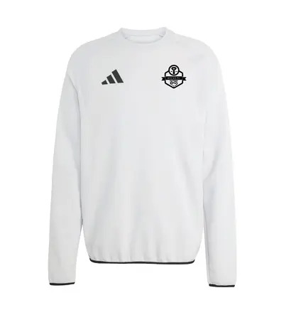 Bocas Loungewear Adidas Tiro Travel Cotton Crew Sweater Grey JNR