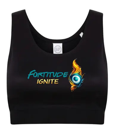 Fortitude Ignite Crop Top Black