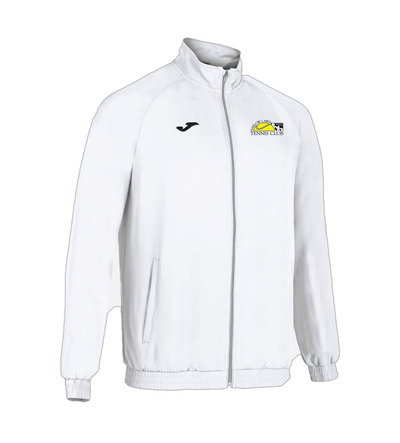 Harlow Lawn Tennis Coaches Doha Jacket White JNR