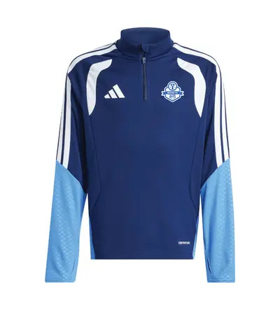 Bocas Adidas Tiro 26 Comp 1/4 Zip Navy JNR