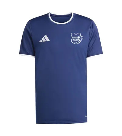 Chars Adidas Entrada T-Shirt Navy JNR