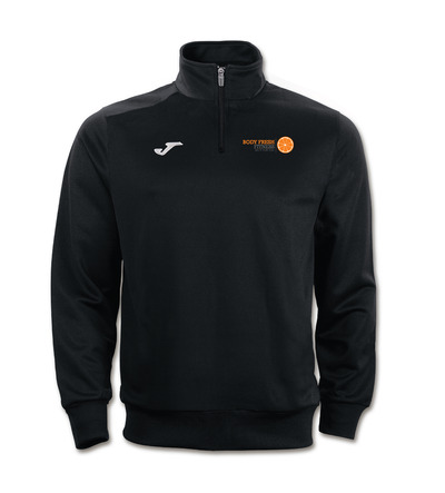 Body Fresh Faraon 1/4 Zip Black