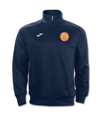 HTFC Coaches Faraon 1/4 Zip Sweat Navy