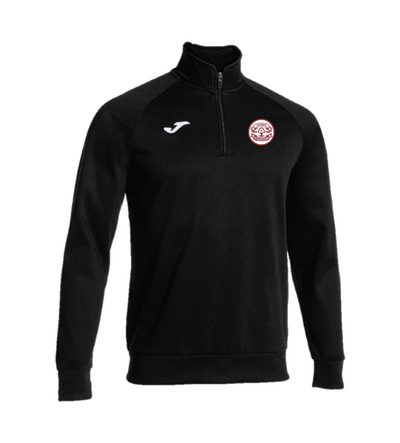 Hatfield Broad Oak Faraon 1/4 Zip Sweat Top Black JNR
