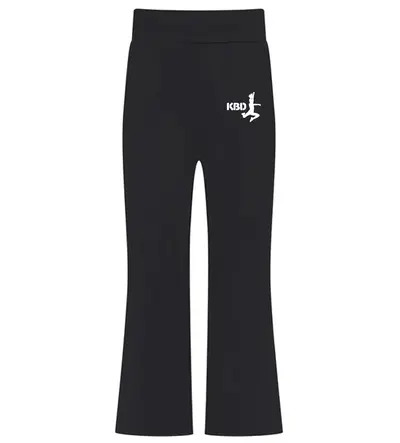 KBD Dance Flared Leggings Black
