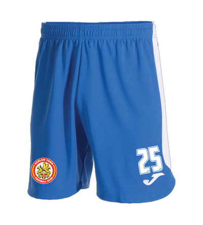 HTFC Replica Glasgow II Short Royal/White JNR