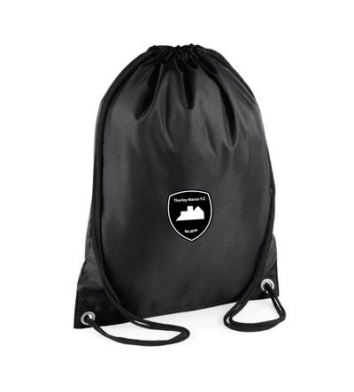 TMFC Coaches Gymsac Black with Badge 