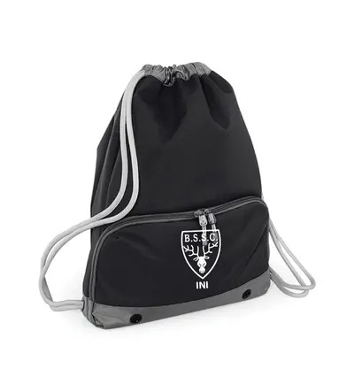 B.S.S.C Athleisure Gymsac Black