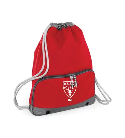 B.S.S.C Athleisure Gymsac Red 