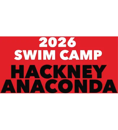 Swim Camp Print Black