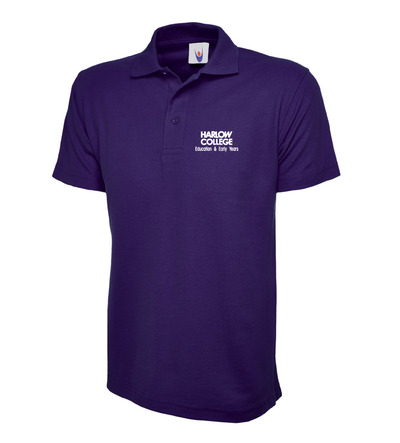 Harlow College Education & Early Years Polo Purple 