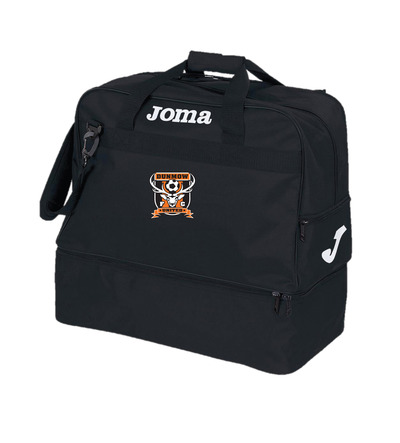 DUFC Holdall Black with Woven Badge