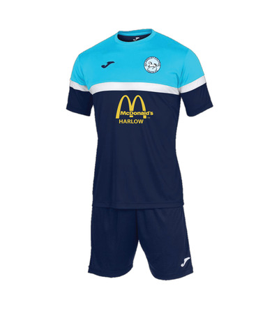Langley Colts Danubio 2022/2023 Home Shirt & Short Set Navy/Turquoise