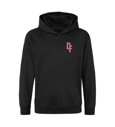 Dance Fusion Awdis FUCHSIA CREW Hoodie Black