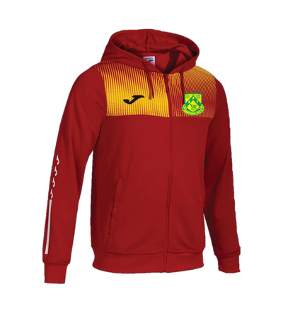 Dunmow Rovers Supernova IV Full Zip Hoodie Red/Yellow SNR