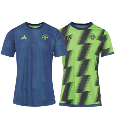 Bocas Adidas ADULTS Reversible SS Shirt Navy/Green