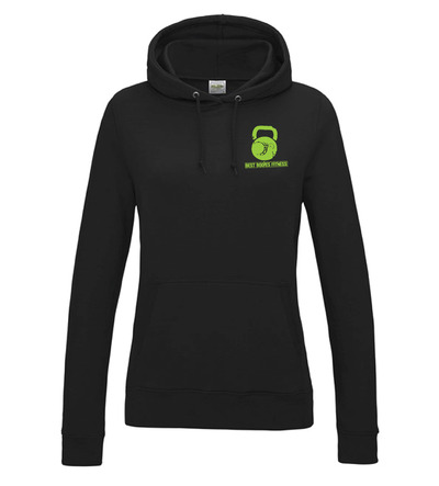 Best Bodies Fitness Ladies Hoodie Black