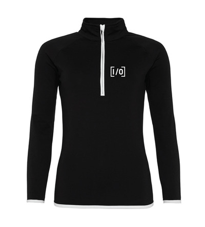 IOS Essential Ladies 1/4 Zip Black