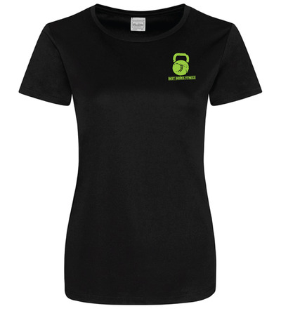 Best Bodies Fitness Ladies T-Shirt Black