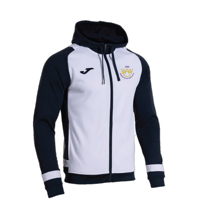 Woodford Wells Lider Zoodie White/Navy with Badge JNR