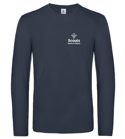 Scouts H&D Long Sleeve T-Shirt Navy