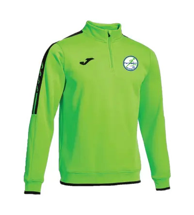 Paringdon Olimpiada 1/4 Zip Fluo Green/Black JNR