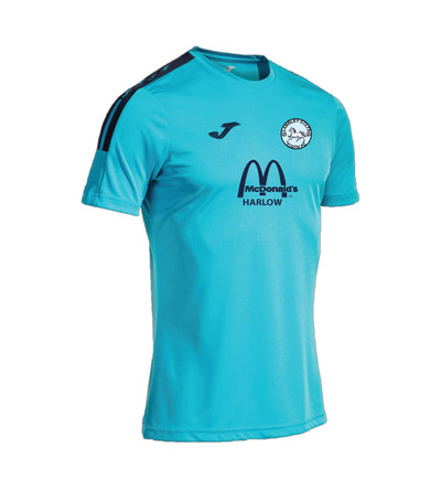Langley Olimpiada T-Shirt Fluo Turq/Navy SNR