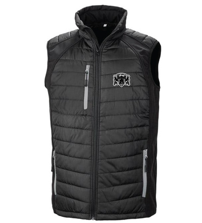 Ware Lions Coaches Result Bodywarmer Black SNR