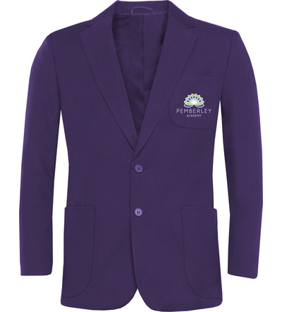 Pemberley BOYS Blazer Purple with School Crest (Year4+)