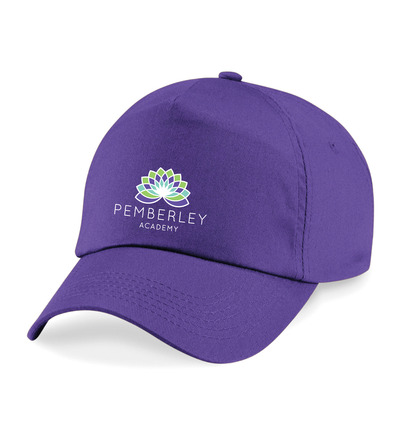 Pemberley Academy Cap Purple with School Crest
