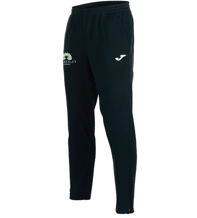 Pemberley Joma Nilo Track Bottom Black with School Crest