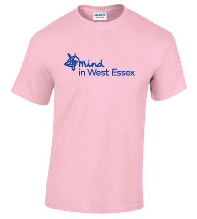 Mind in West Essex T-Shirt Light Pink