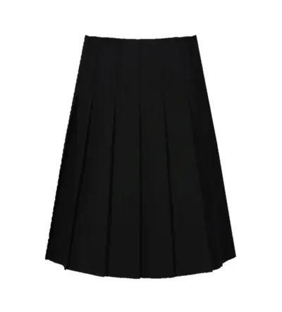 TOA Trutex Pleated Skirt 18" Black
