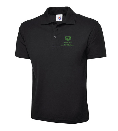 Phoenix Explorers Classic Polo with Name Black 