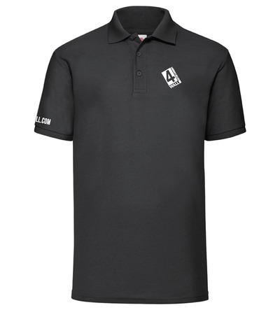 4 Wall S/S Polo Shirt Black