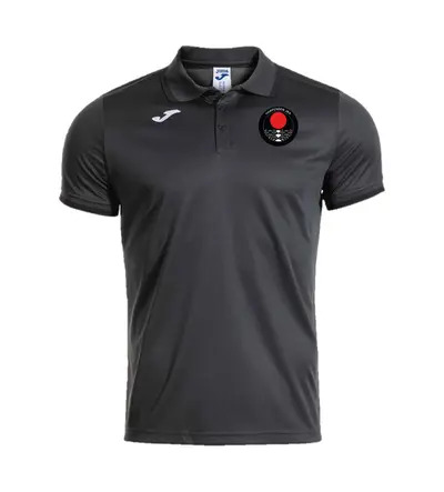 Harpenden JKA Combi Premium Polo Shirt Dark Grey/Black