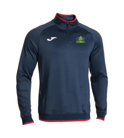 Heathlands Staff Combi Premium 1/4 Zip Navy/Red