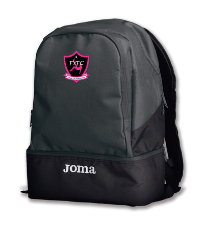 Frontiers Joma Rucksack Black with Badge