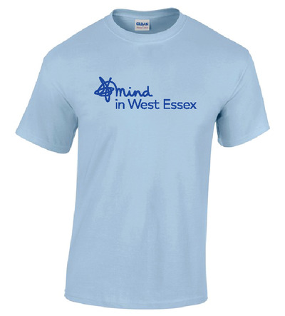 Mind in West Essex T-Shirt Light Blue