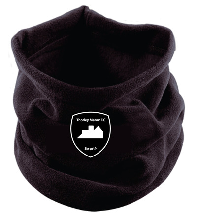 TMFC Snood Black with Badge