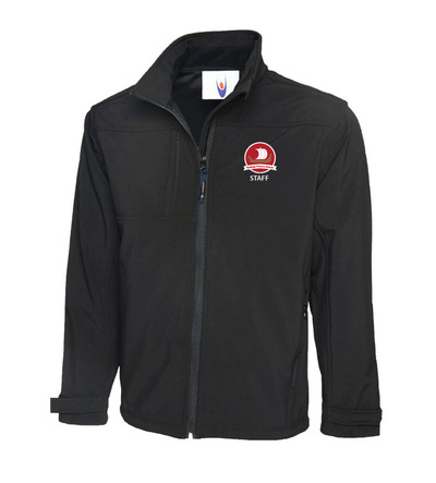 Rodings Staff Uneek Soft Shell Black