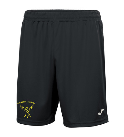 Stewards Joma Nobel P.E Short Black with or without School Crest