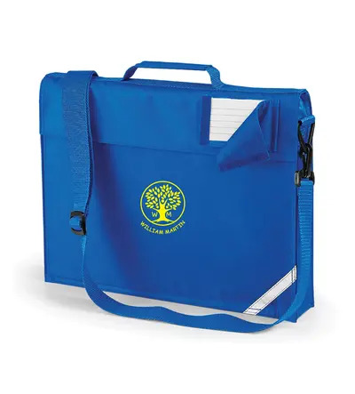 William Martin Bookbag with Strap Royal